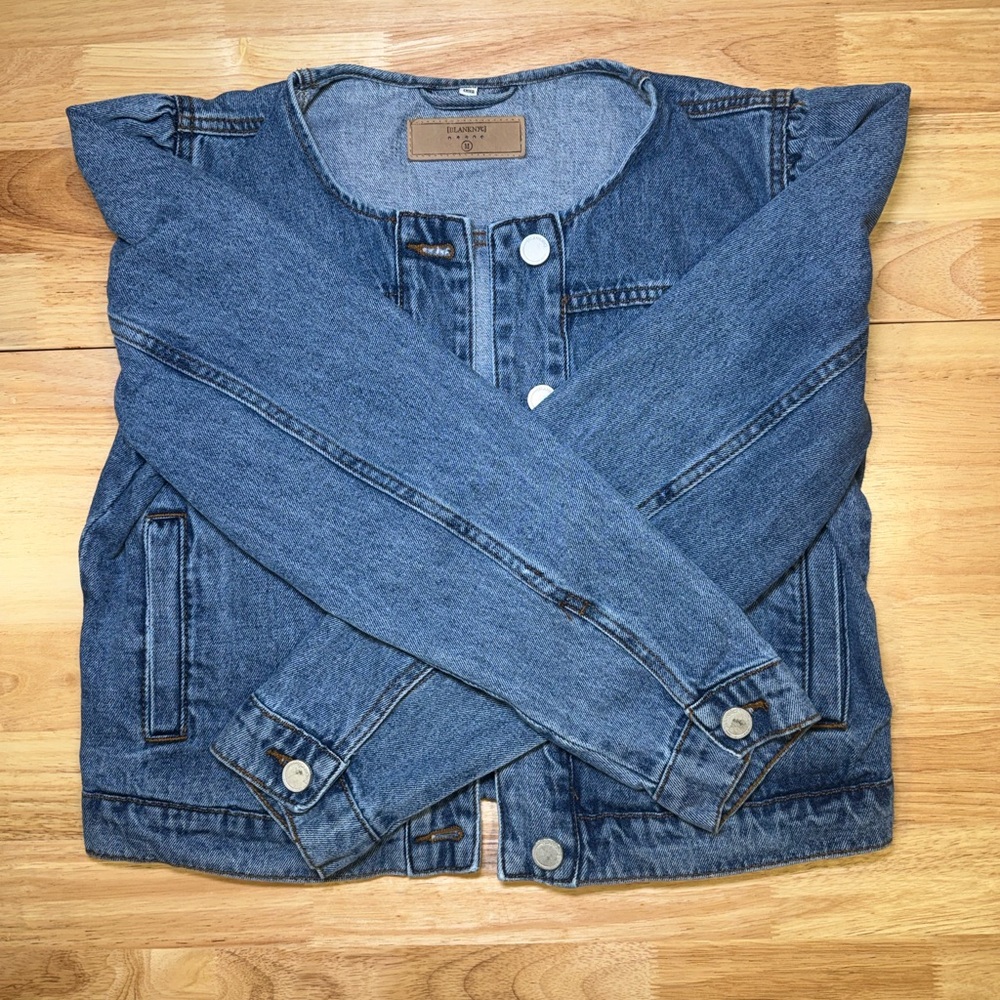 Blank NYC Classic Blue Denim Jacket - Picture 2 of 11